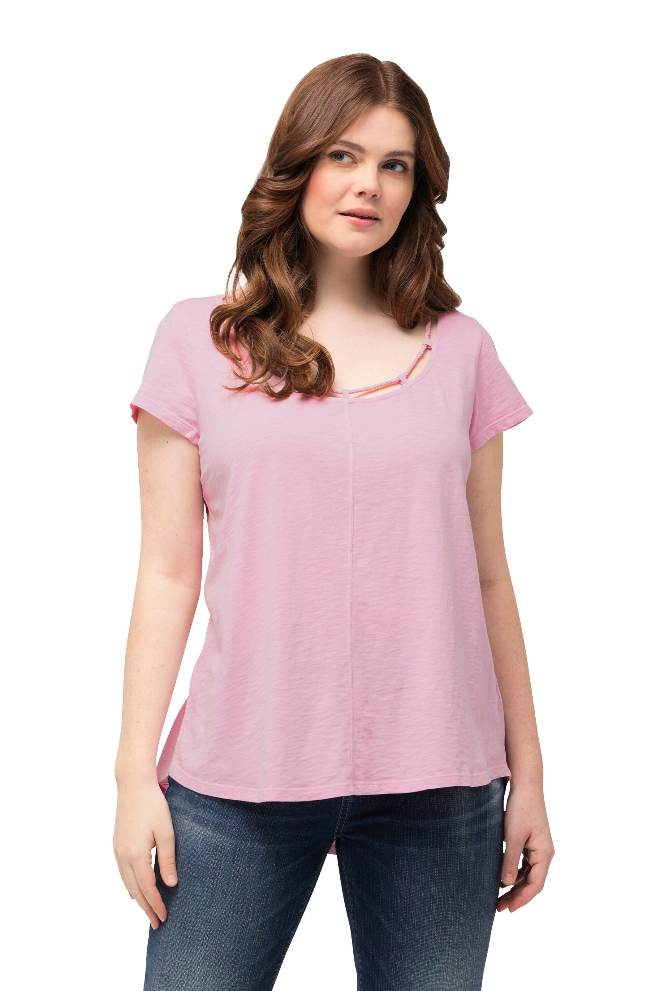 Ulla Popken Shirt in Pink: front