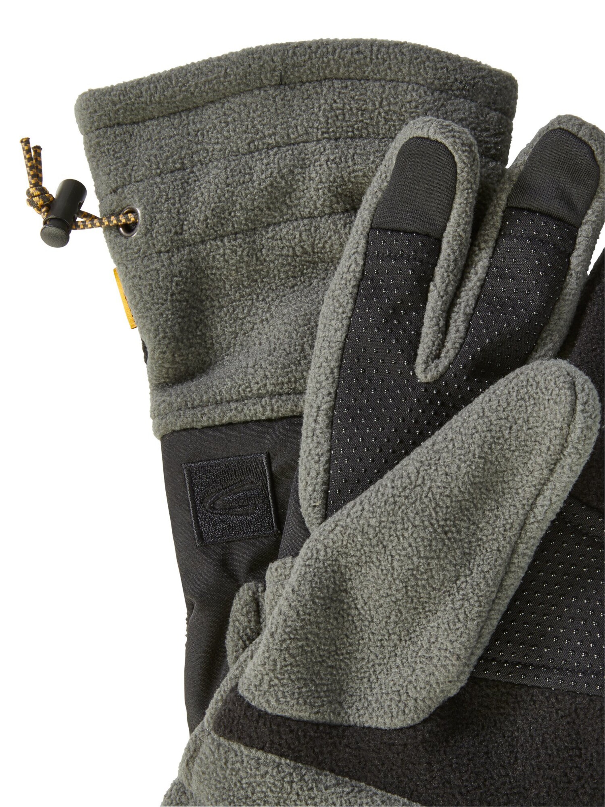 CAMEL ACTIVE Sportlicher Fleecehandschuh mit Touchscreen Funktion in Grau