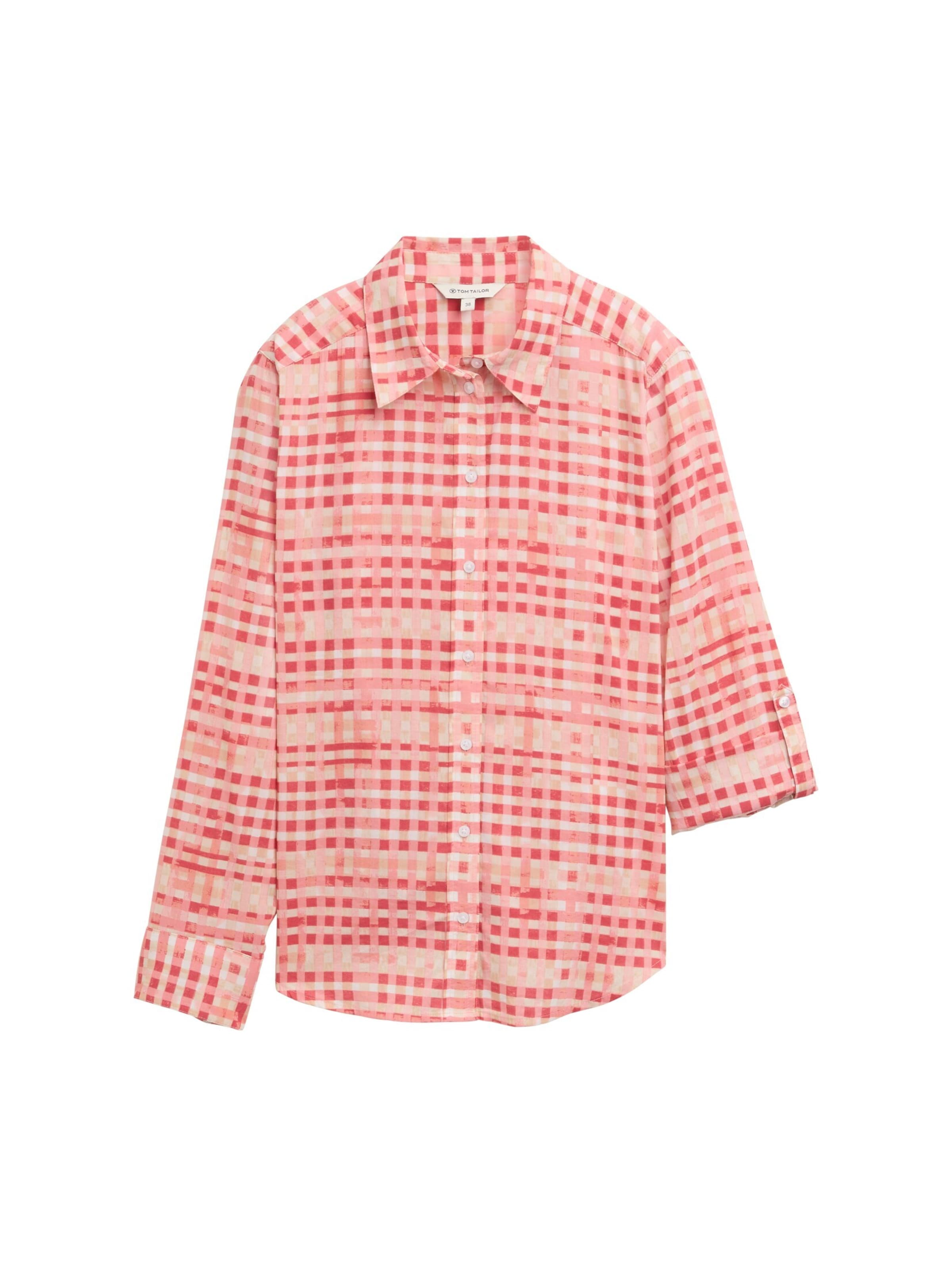 TOM TAILOR Bluse in Rot: Vorderseite