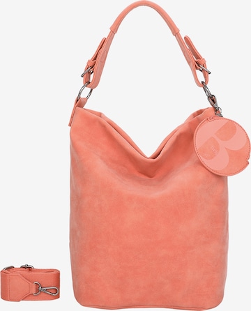 Fritzi aus Preußen Shoulder Bag 'Brigitte x fritzi Special Hobo01' in Orange: front