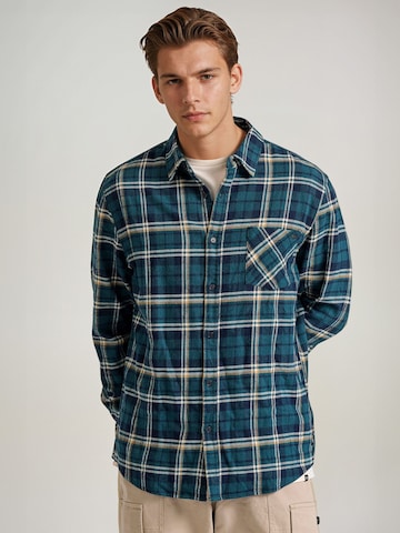 Funky Buddha Regular fit Ing - zöld: elől