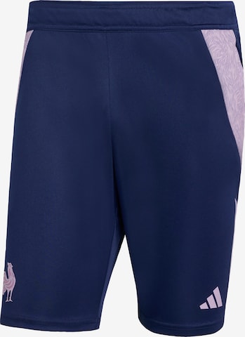 Regular Pantalon de sport 'France' ADIDAS PERFORMANCE en bleu : devant