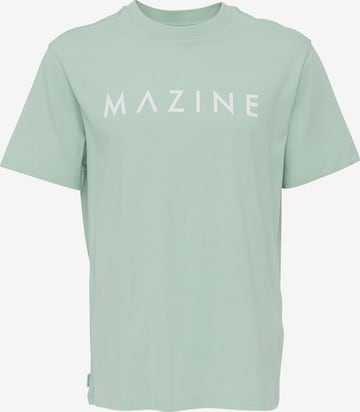 mazine Shirt ' Hurry T ' in Green: front