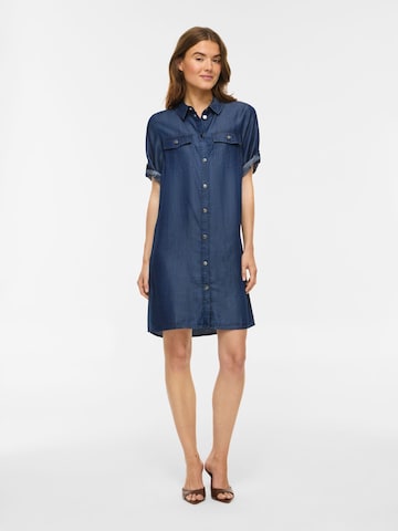 VILA Kleid 'VIMai' in Blau: Vorderseite