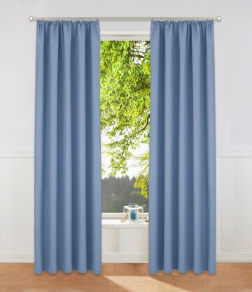 HOME AFFAIRE Curtains & Drapes in Blue