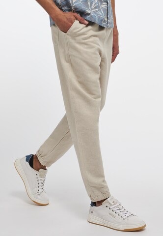 MUSTANG Regular Pants in Beige: front