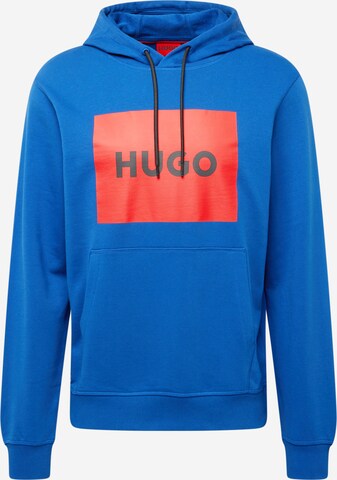 HUGO Sweatshirt 'Duratschi' in Blue: front