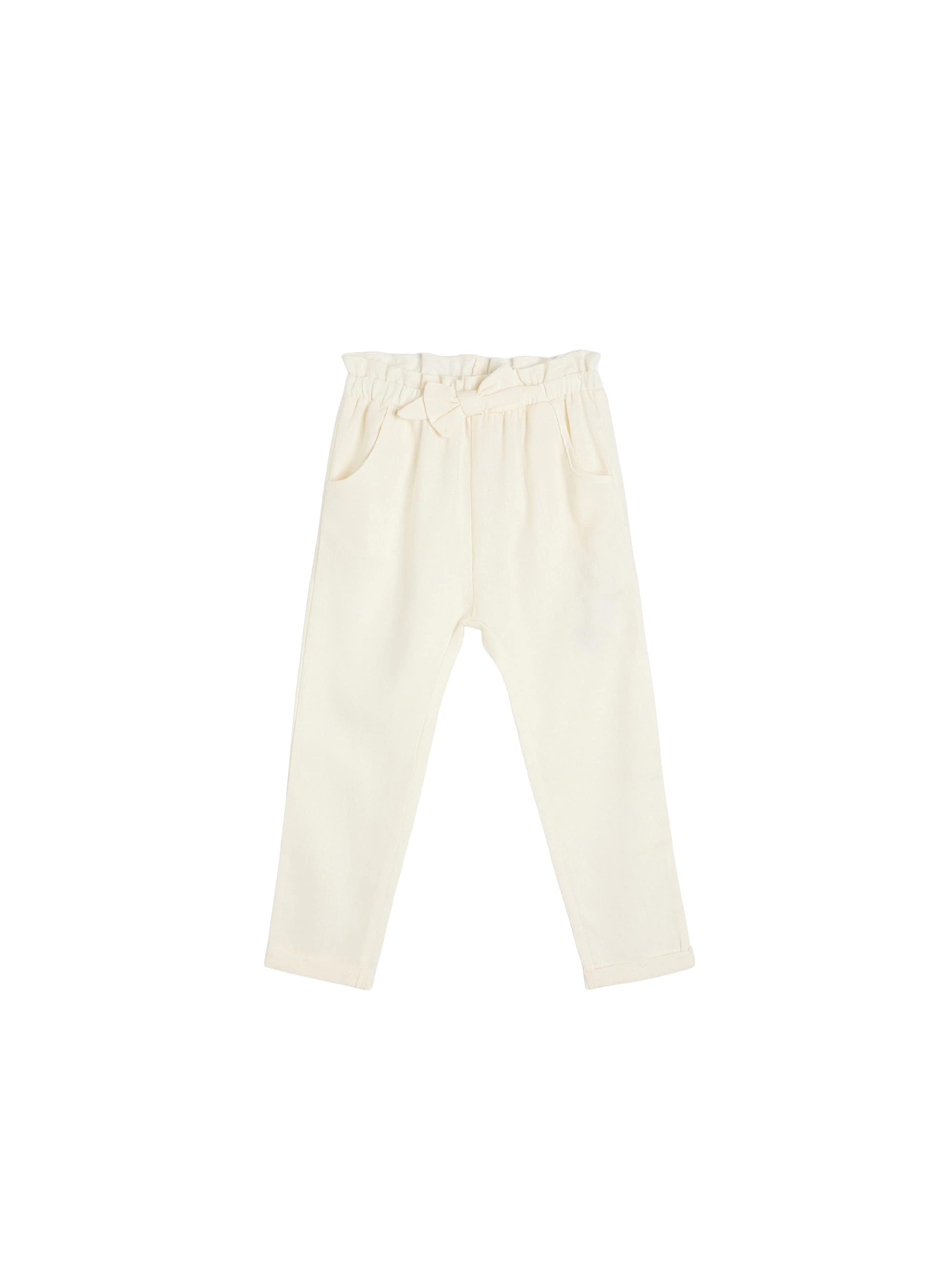 Koton Regular Trousers in White: front