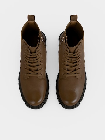Bottines à lacets Anna Field en marron
