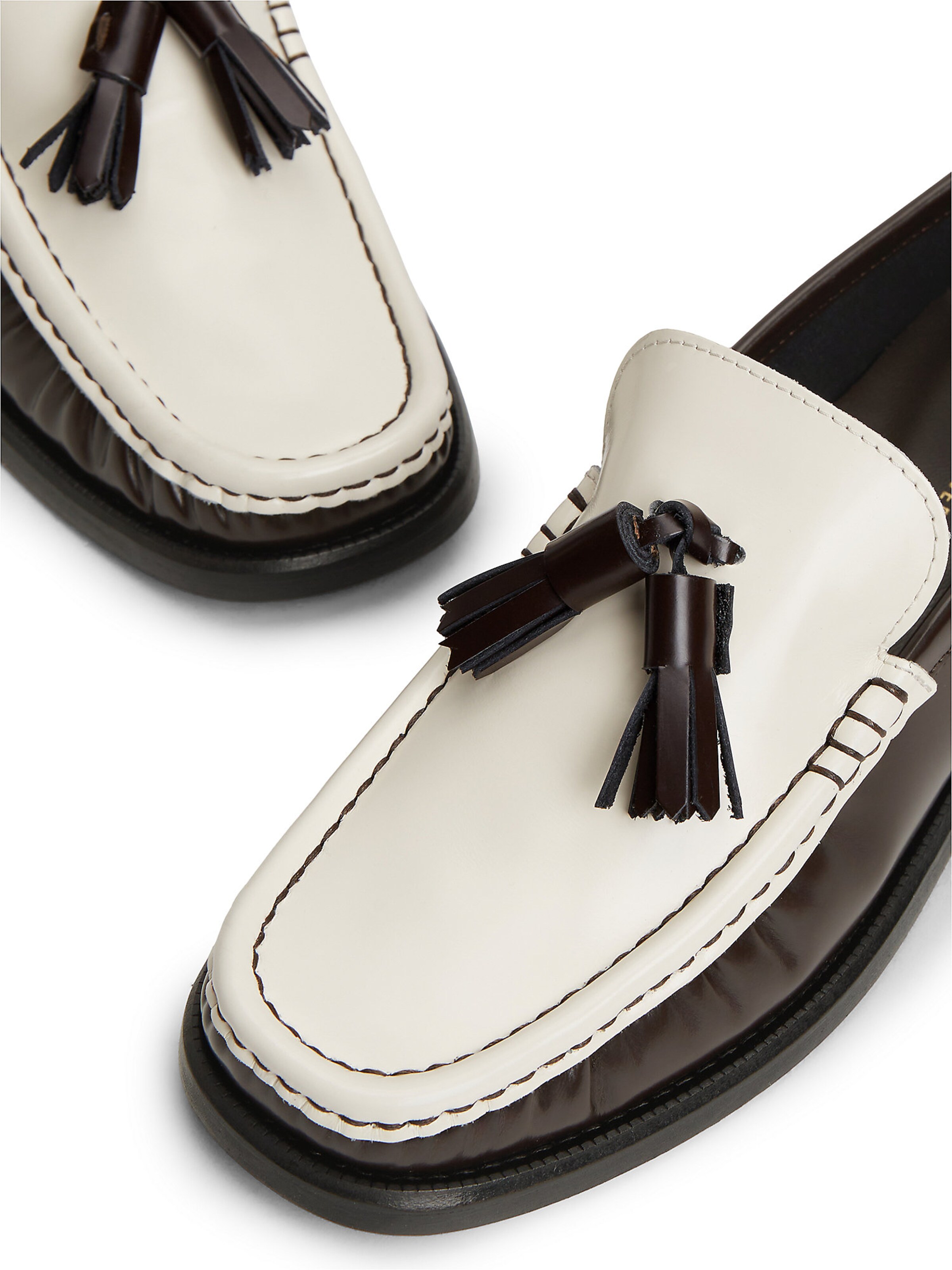 TOMMY HILFIGER Slip-ons 'New York' in Brown