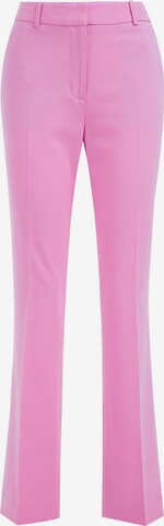 regular Pantaloni con piega frontale di WE Fashion in rosa: frontale