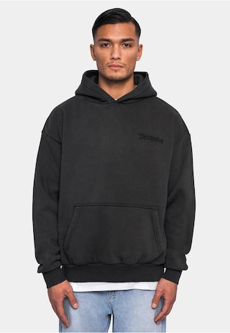 Dropsize - Sudadera 'Embo' en negro: frente