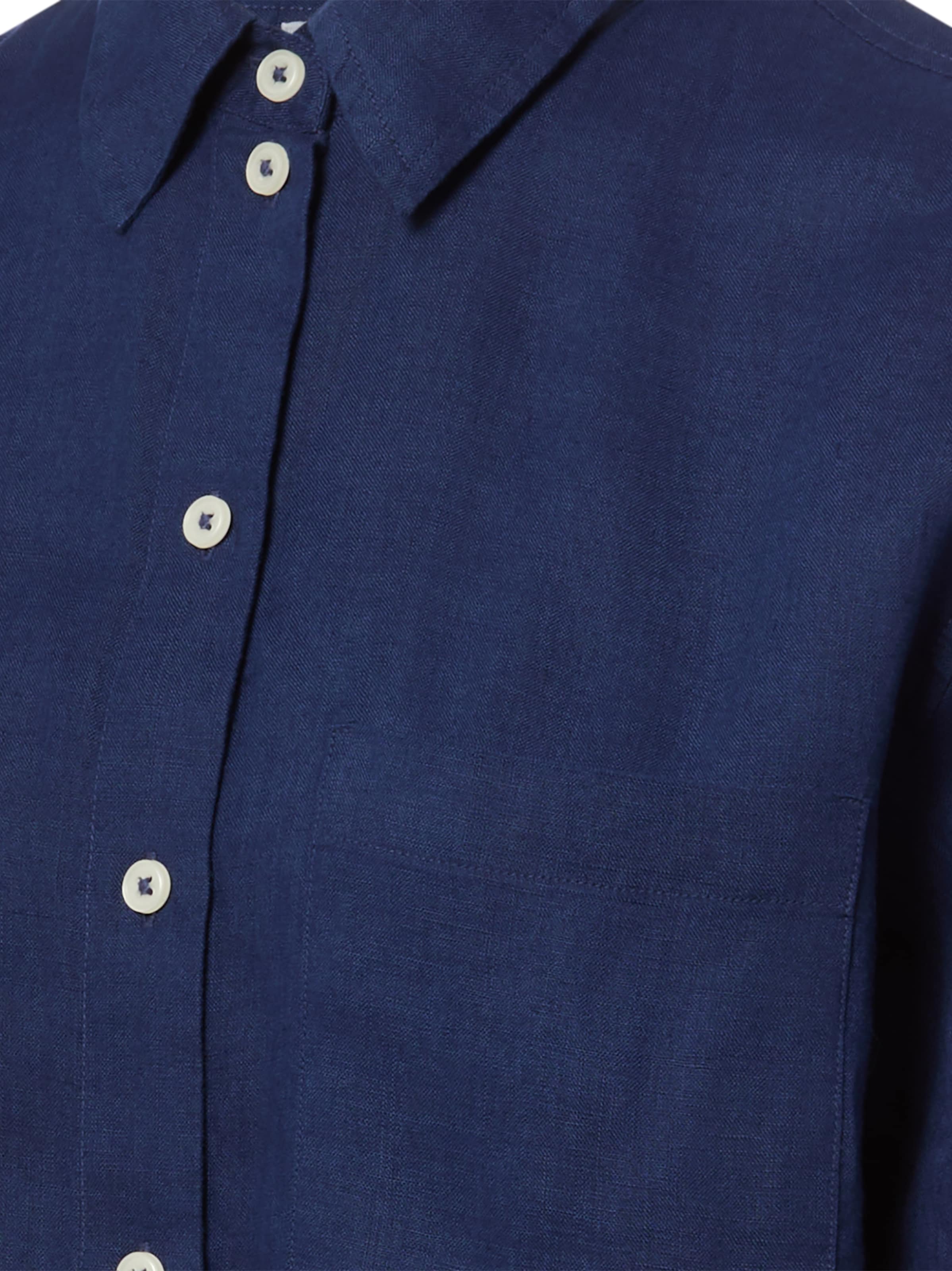 Marie Lund Blouse 'Ida' in Blauw