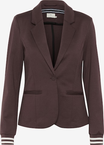 Blazer 'Kinnie' Kaffe en marron : devant