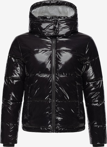 Veste d’hiver 'Roobie' Ragwear en noir : devant