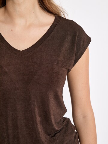 DESIRES Shirt 'Bob' in Bruin