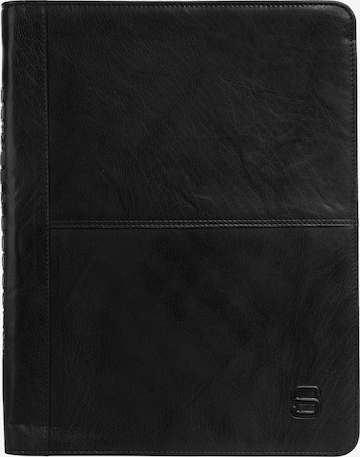 Spikes & Sparrow Document bag in Black: front