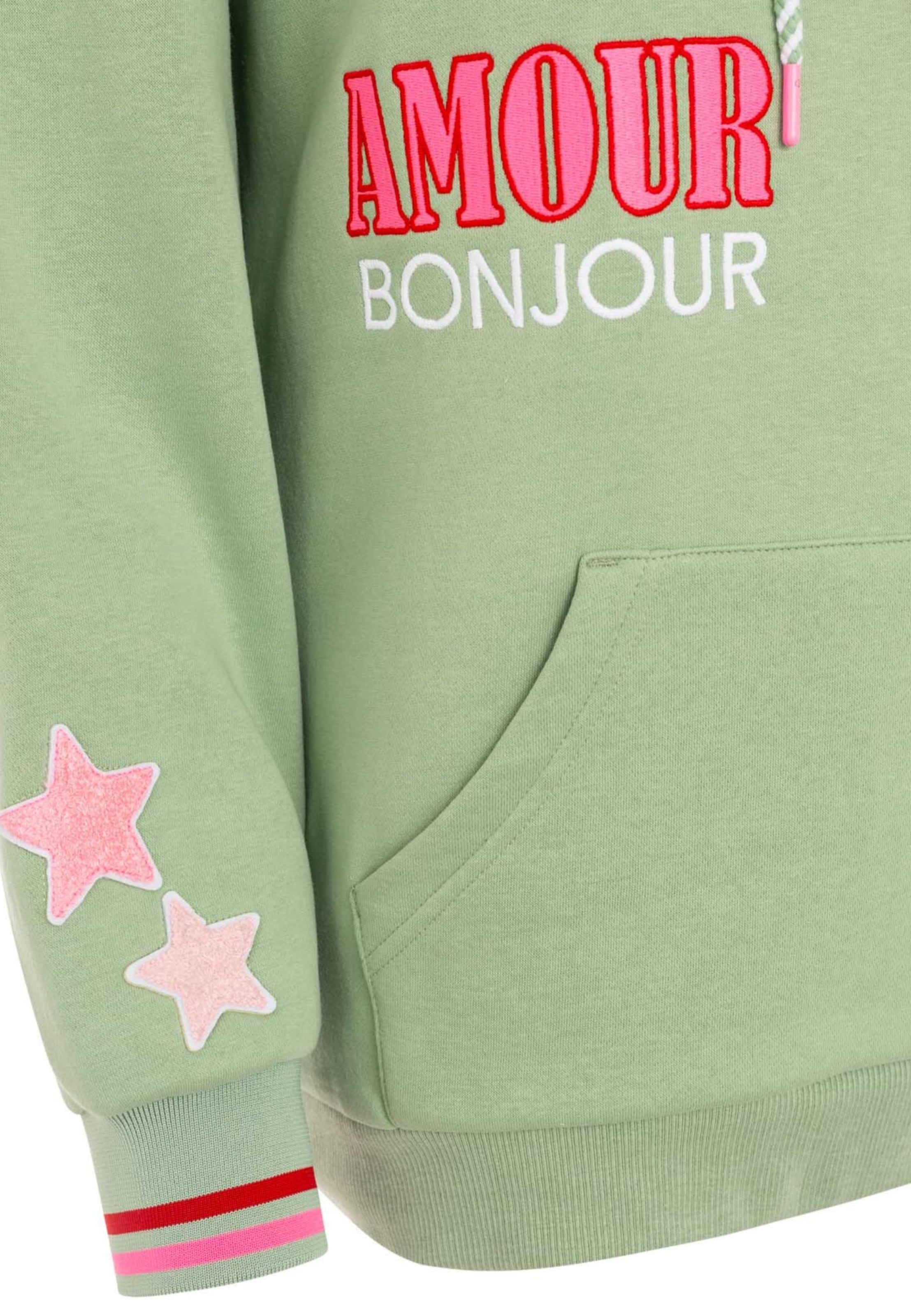 Zwillingsherz Sweatshirt in Groen