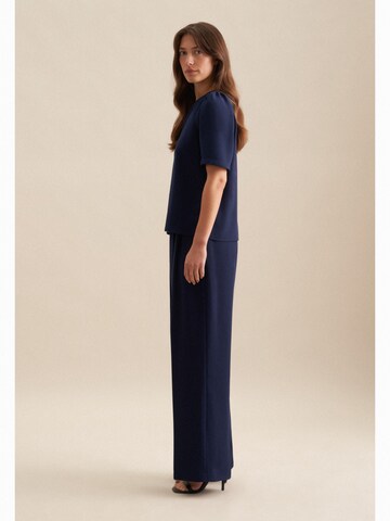SEIDENSTICKER Bluse in Blau