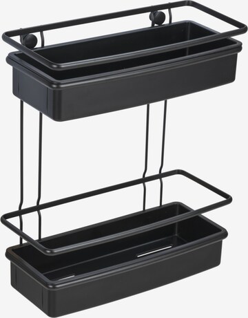 Wenko Shower Accessories in Black: front