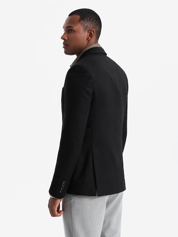 Ombre Regular fit Kavaj i svart