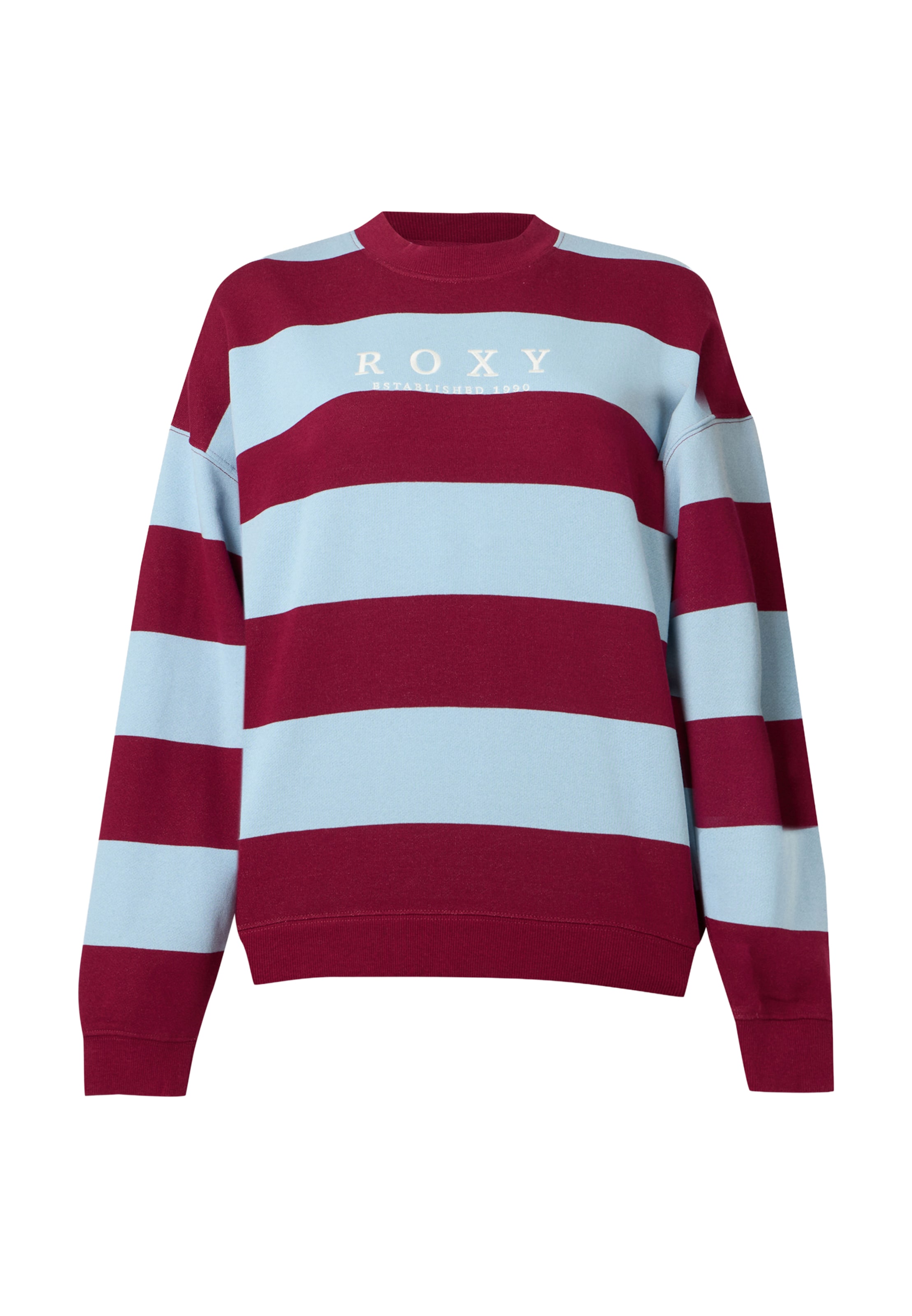 ROXY Sweatshirt 'STRICTLY' in Blauw: voorkant