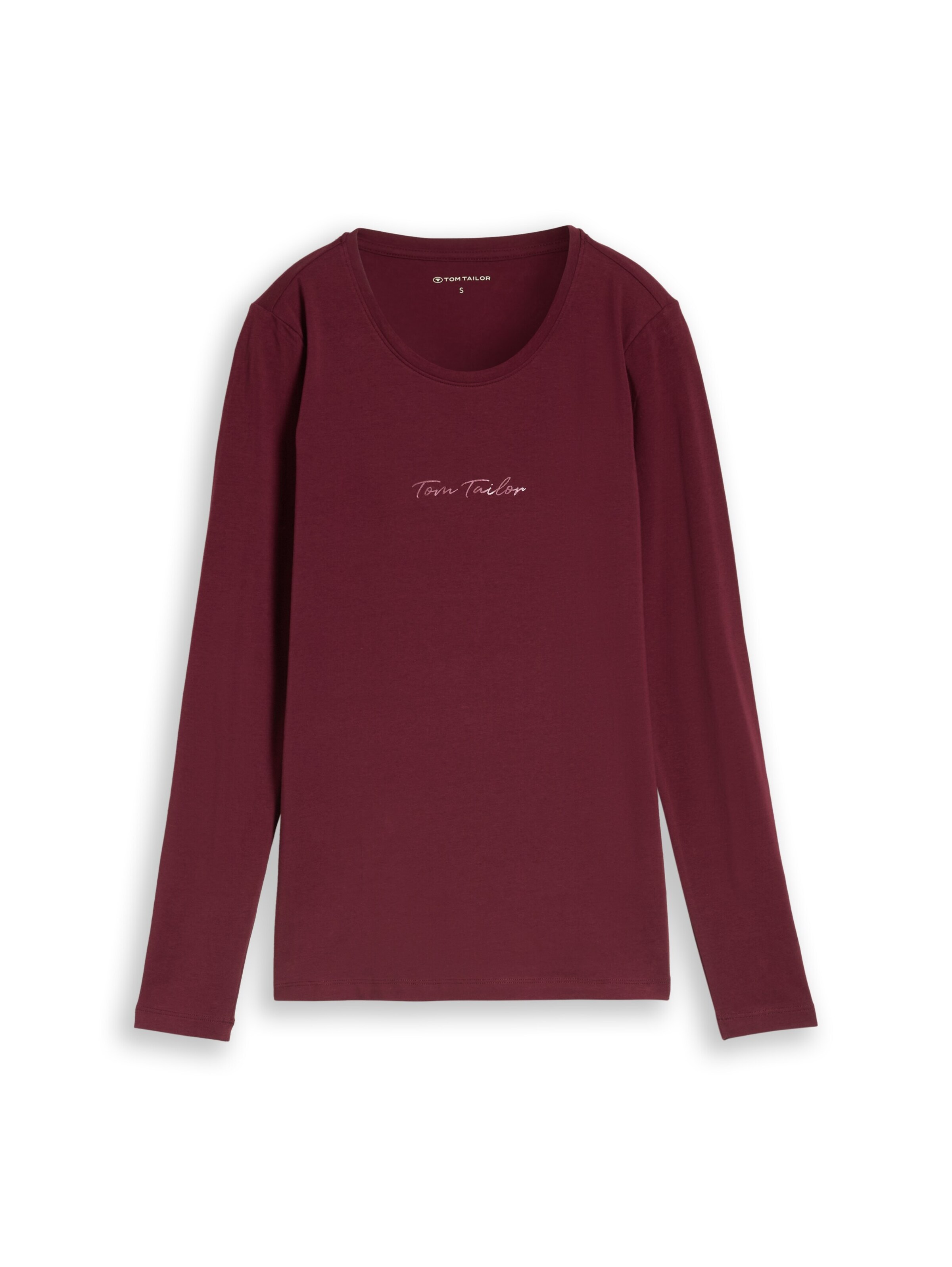 TOM TAILOR Shirt in Rot: Vorderseite