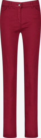 GERRY WEBER Slimfit Jeans in Rot: predná strana