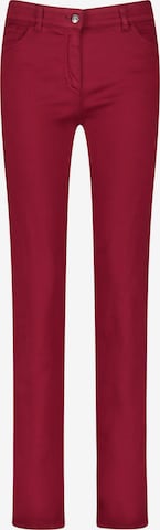 GERRY WEBER Slimfit Jeans in Rood: voorkant