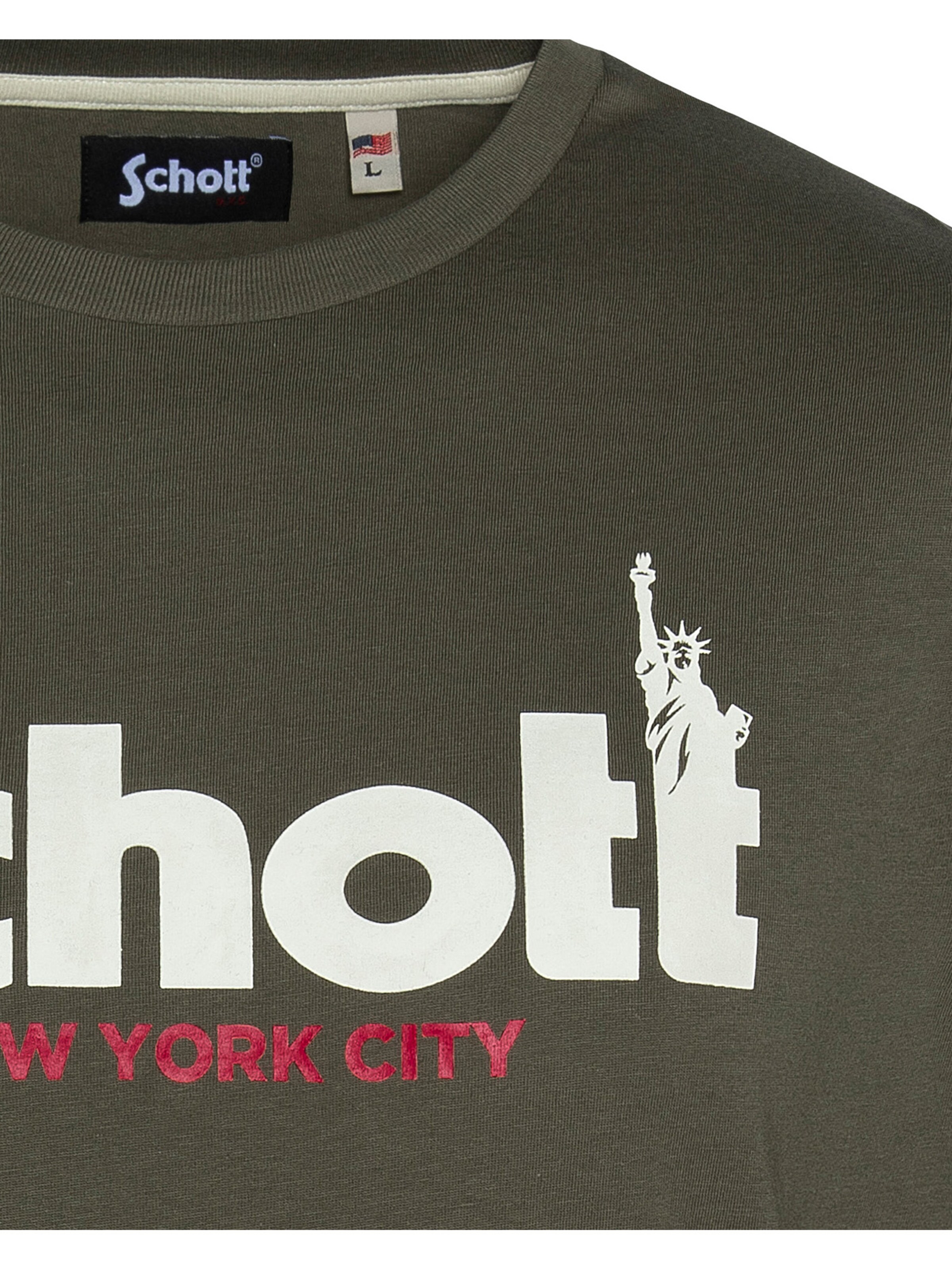 Schott NYC Shirt in Green