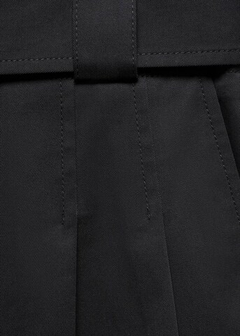 Loosefit Pantalon à pince 'Myriam' MANGO en noir