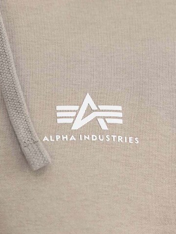 ALPHA INDUSTRIES Regular fit Sweatshirt in Beige