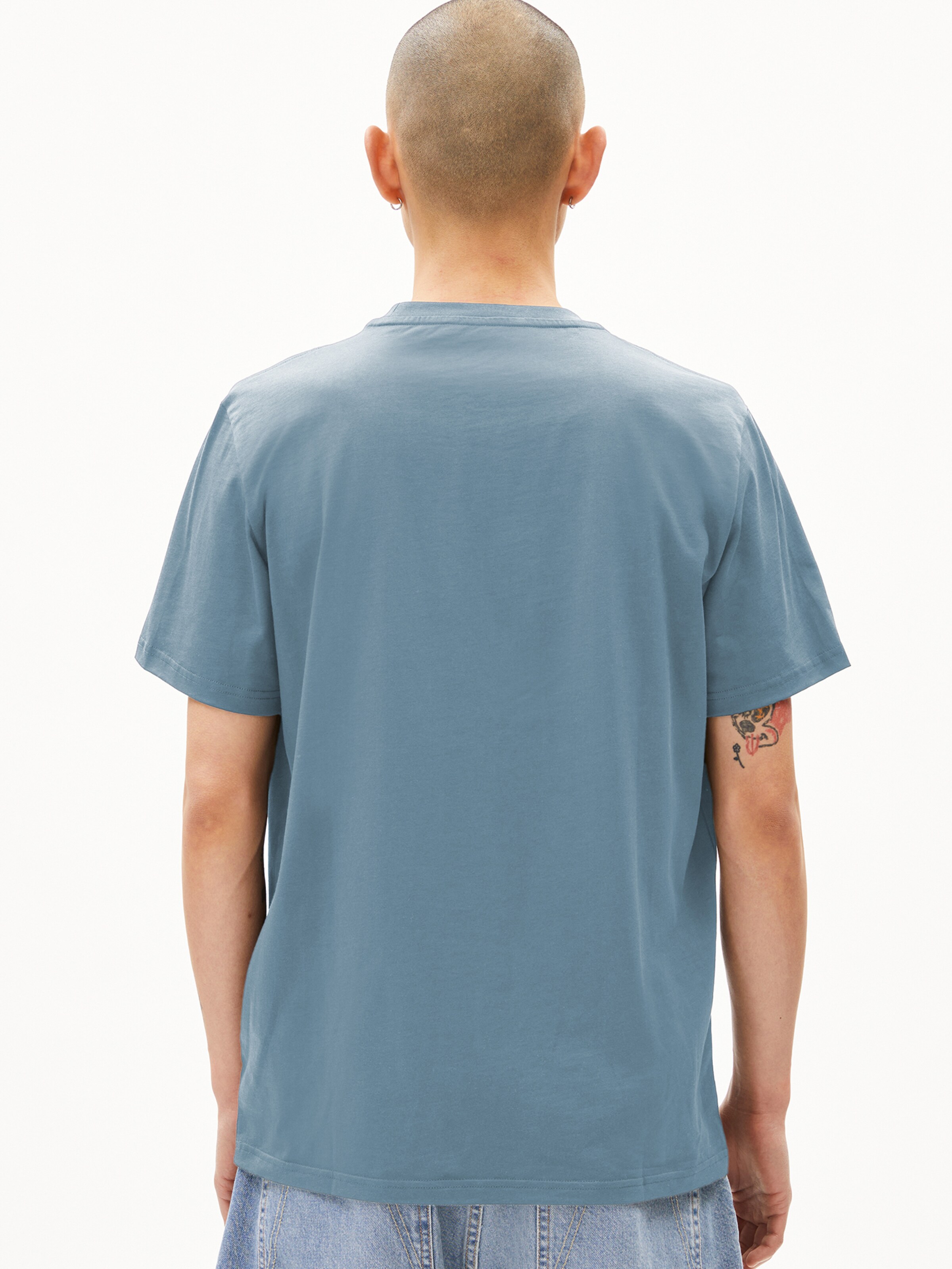 ARMEDANGELS T-Shirt LAARON in Blau: Vorderseite