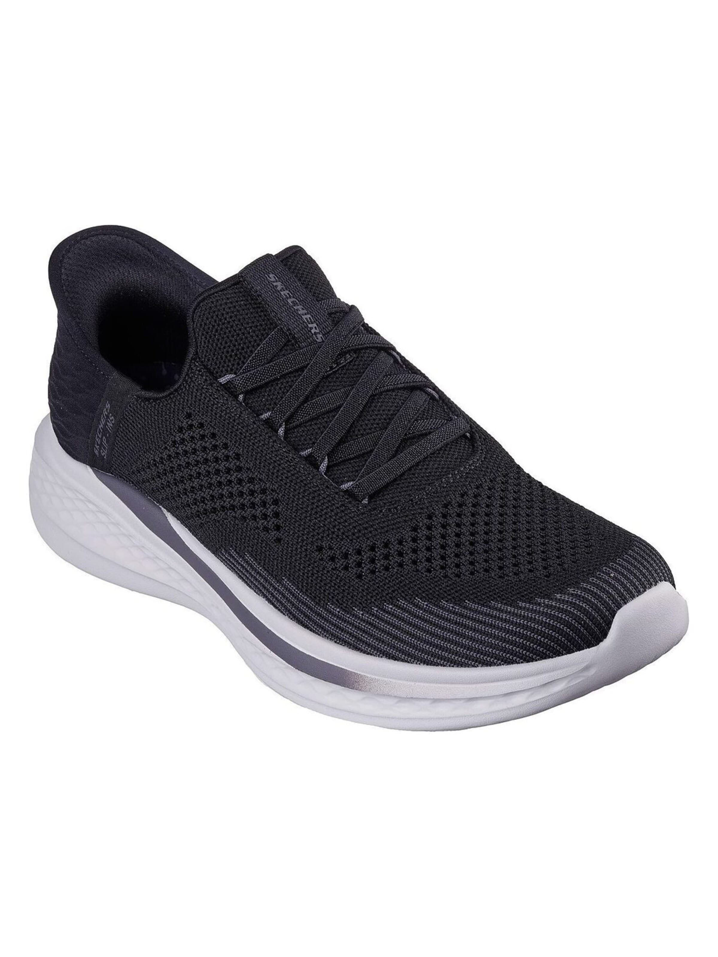 Sneaker bassa 'Slade - Quinto' di SKECHERS in nero: frontale