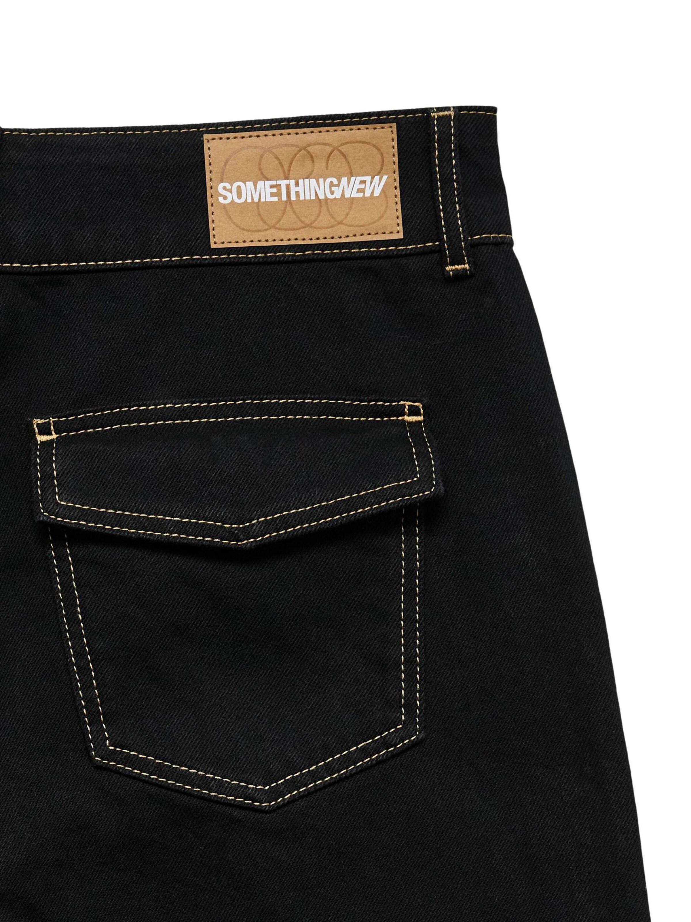 SOMETHINGNEW Regular Jeans 'Rancy' in Black
