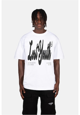 T-Shirt 'CLASSIC V.2' Lost Youth en blanc : devant