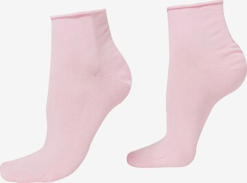 CALZEDONIA Socks in Pink: front