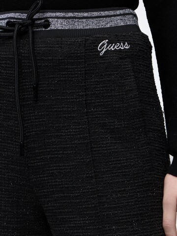 GUESS Wide leg Παντελόνι 'JOLE' σε μαύρο