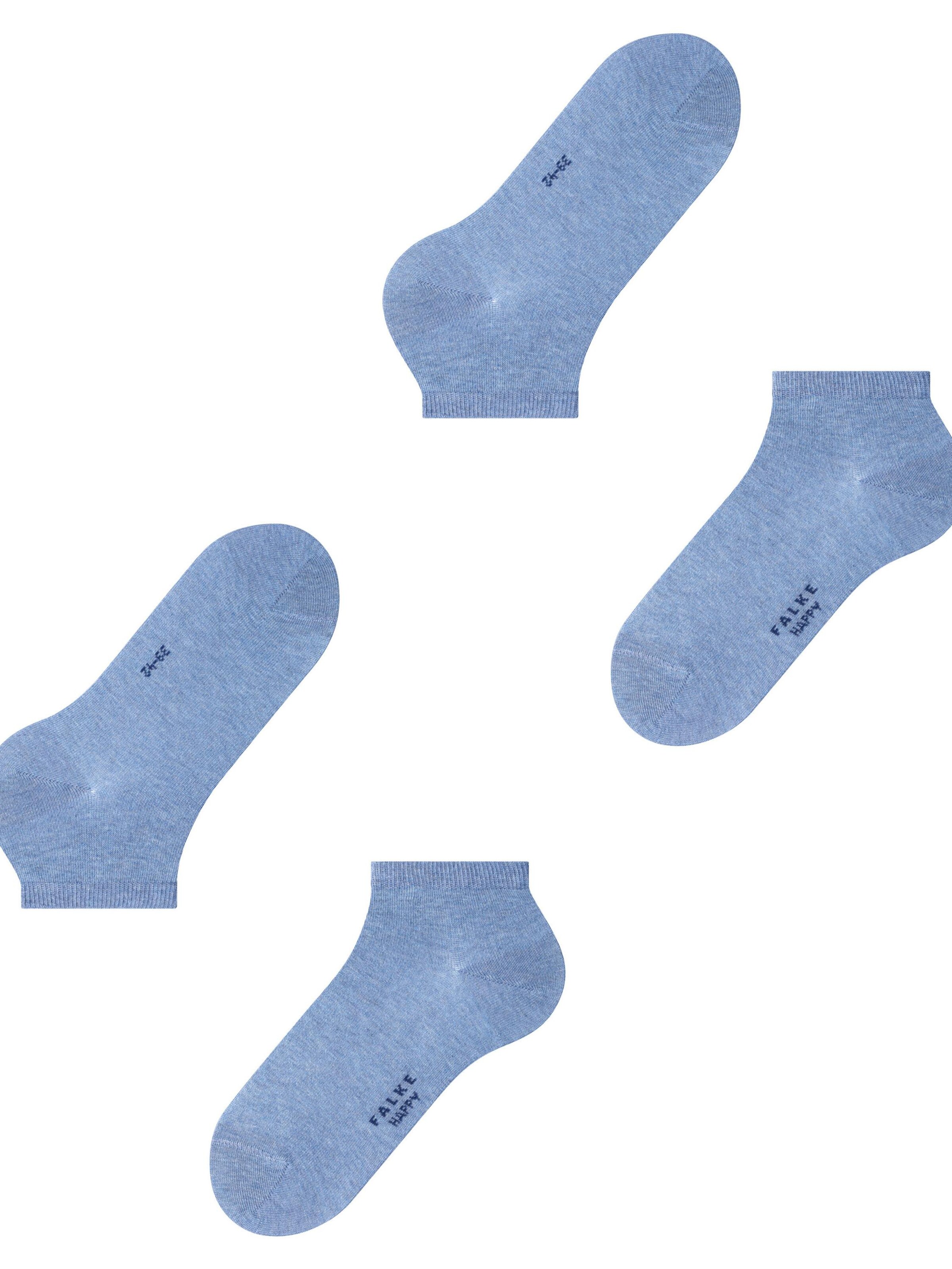 FALKE Socks 'Happy 2-Pack' in Blue