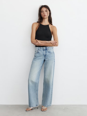 Pull&Bear Rövid body - fekete