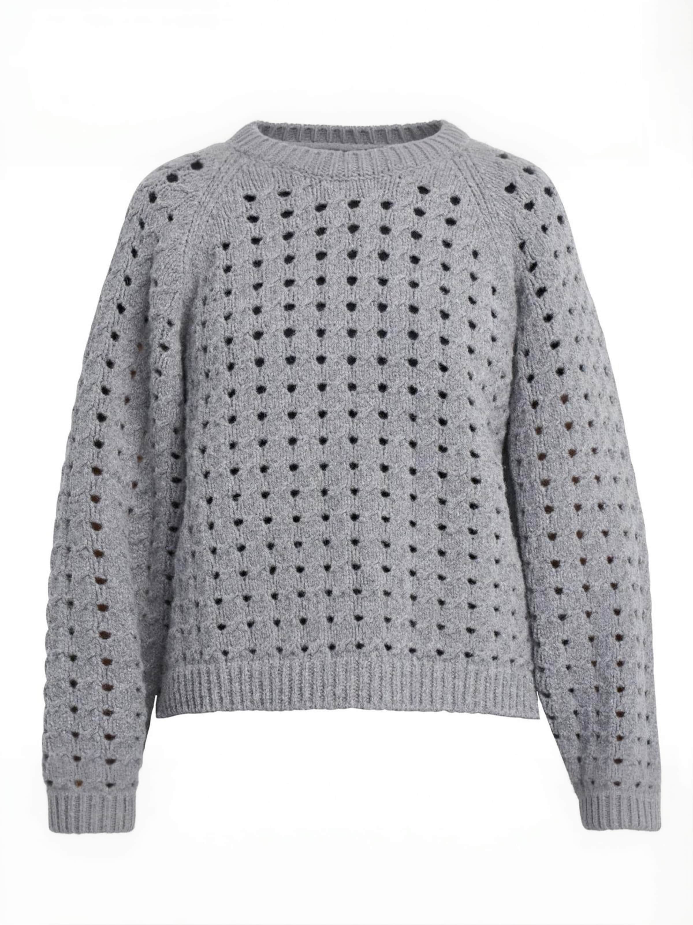 Holebrook Pullover 'Ursula' in Grau: Vorderseite