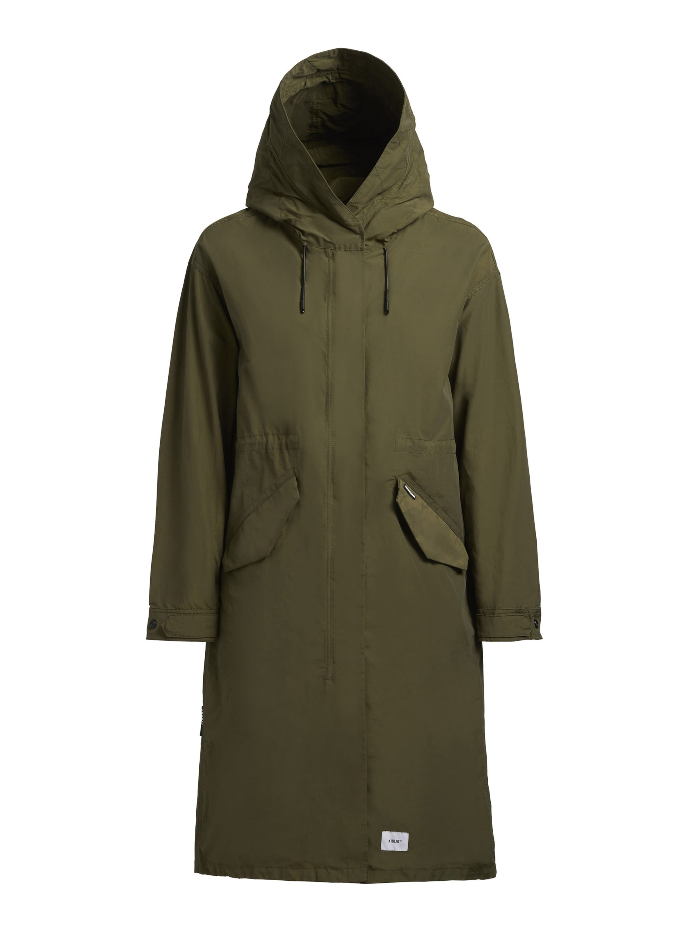 khujo Between-Seasons Parka 'RAYANA' in Green: front