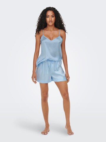 ONLY Short Pajama Set 'Kassandra' in Blue