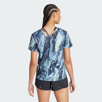 ADIDAS PERFORMANCE Functioneel shirt 'Move for the Planet' in Blauw