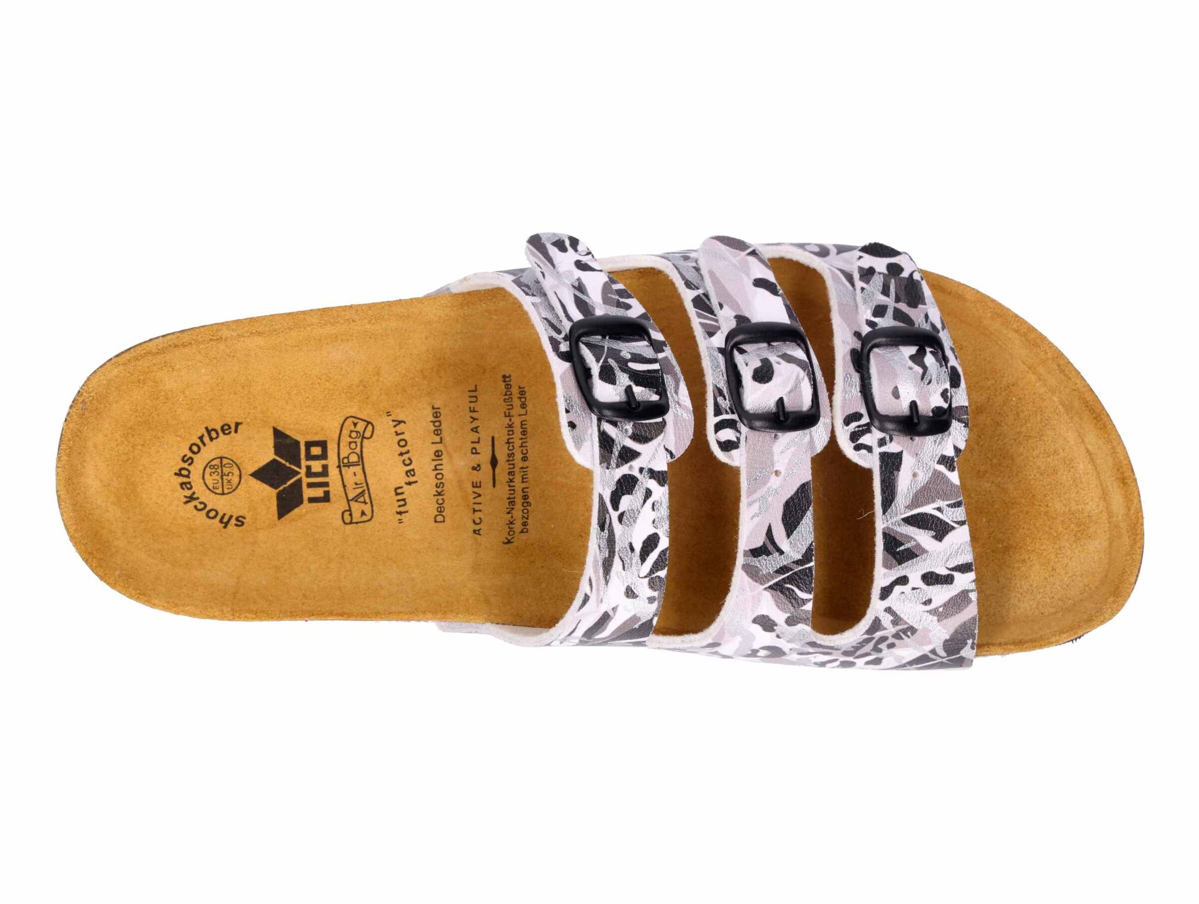LICO Mules 'Sandra' in White