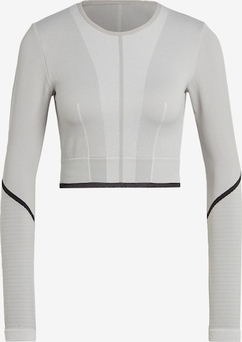 ADIDAS BY STELLA MCCARTNEY Functioneel shirt in Grijs: voorkant