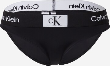 Calvin Klein Swimwear Spodní díl plavek – bílá: přední strana