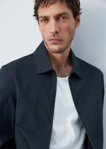 MANGO MAN Between-Season Jacket 'Cirjon' in Blue