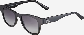 Karl Lagerfeld Слънчеви очила в черно: отпред