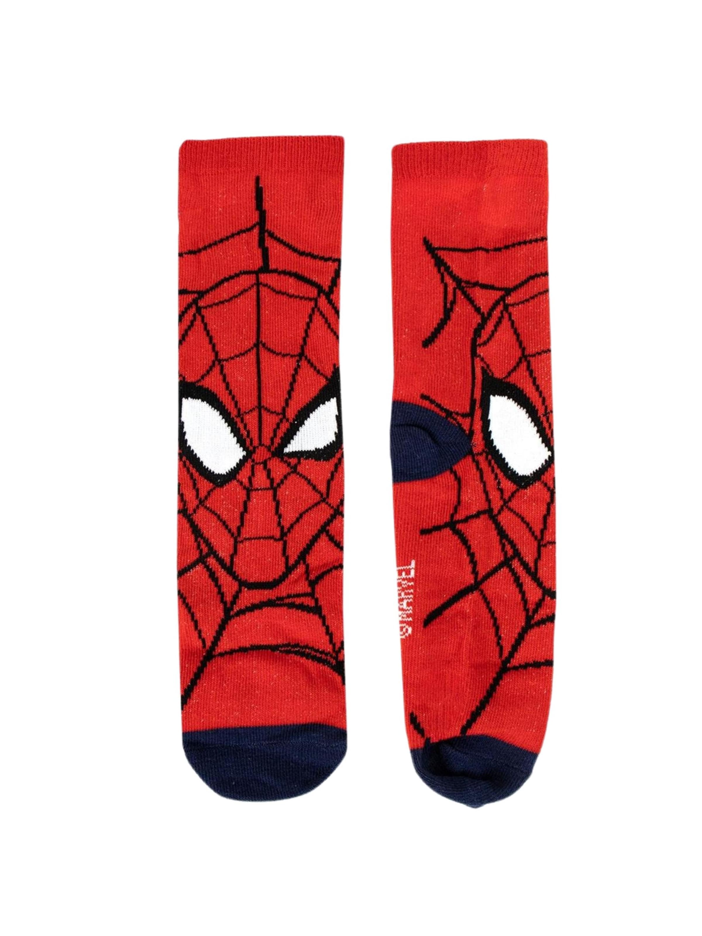 Chaussettes 'Socken Pack 4 Teile Spiderman' DISNEY en mélange de couleurs